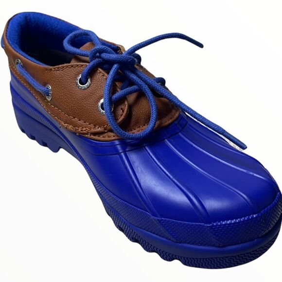 Sperry Top Sider Blue Woman’s Waterproof Rain/ Snow Shoe - Picture 5 of 7
